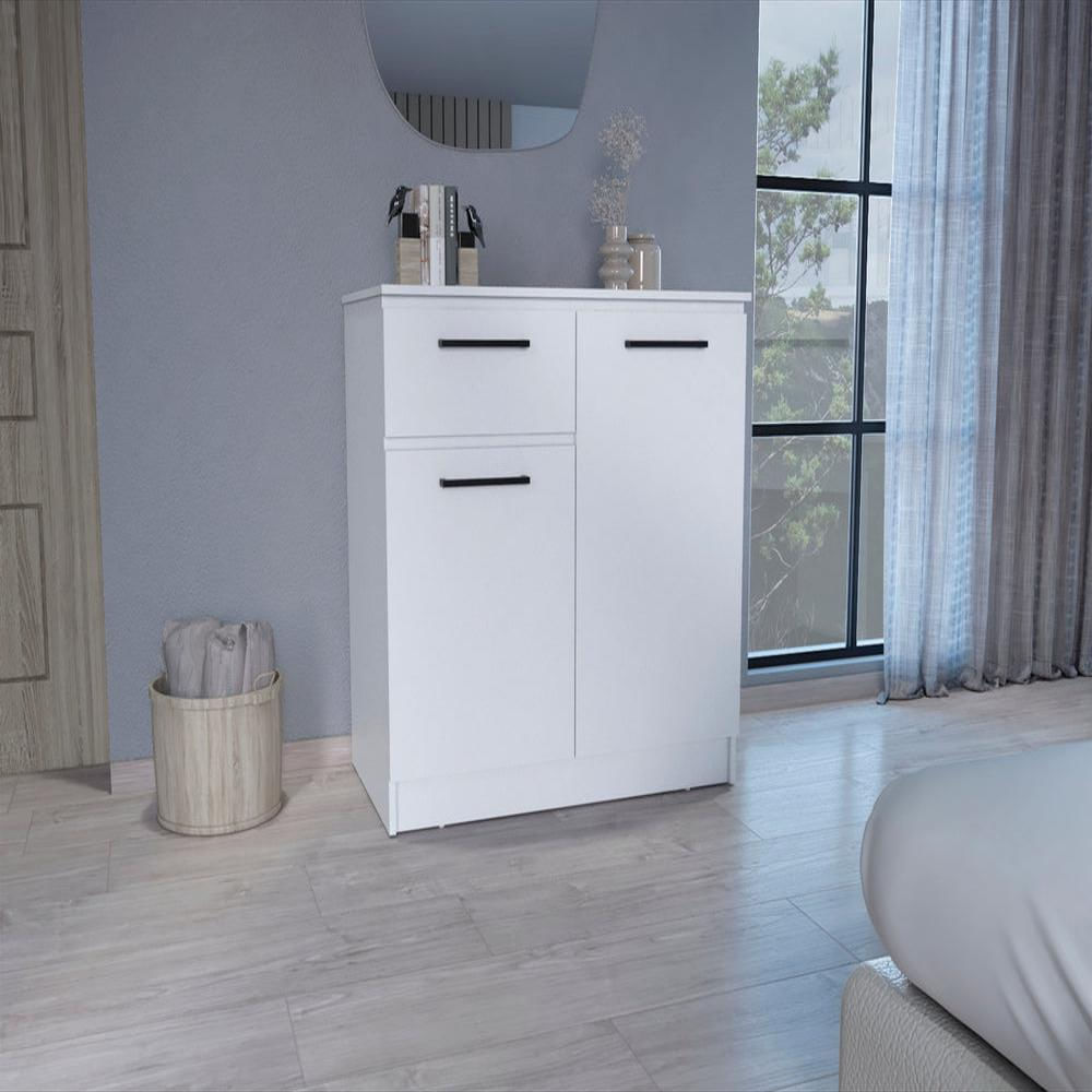 Closet Indira, Blanco Duqueza, Con Tres Cajones Multiusos Deslizables Zf img #3