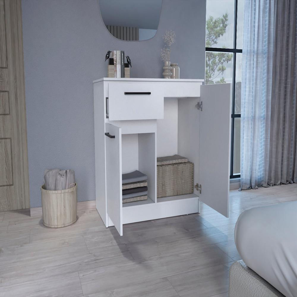Closet Indira, Blanco Duqueza, Con Tres Cajones Multiusos Deslizables Zf img #4