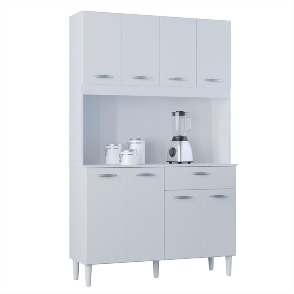 Alacena Mueble Auxiliar Cocina Cassia Blanco 106Cm