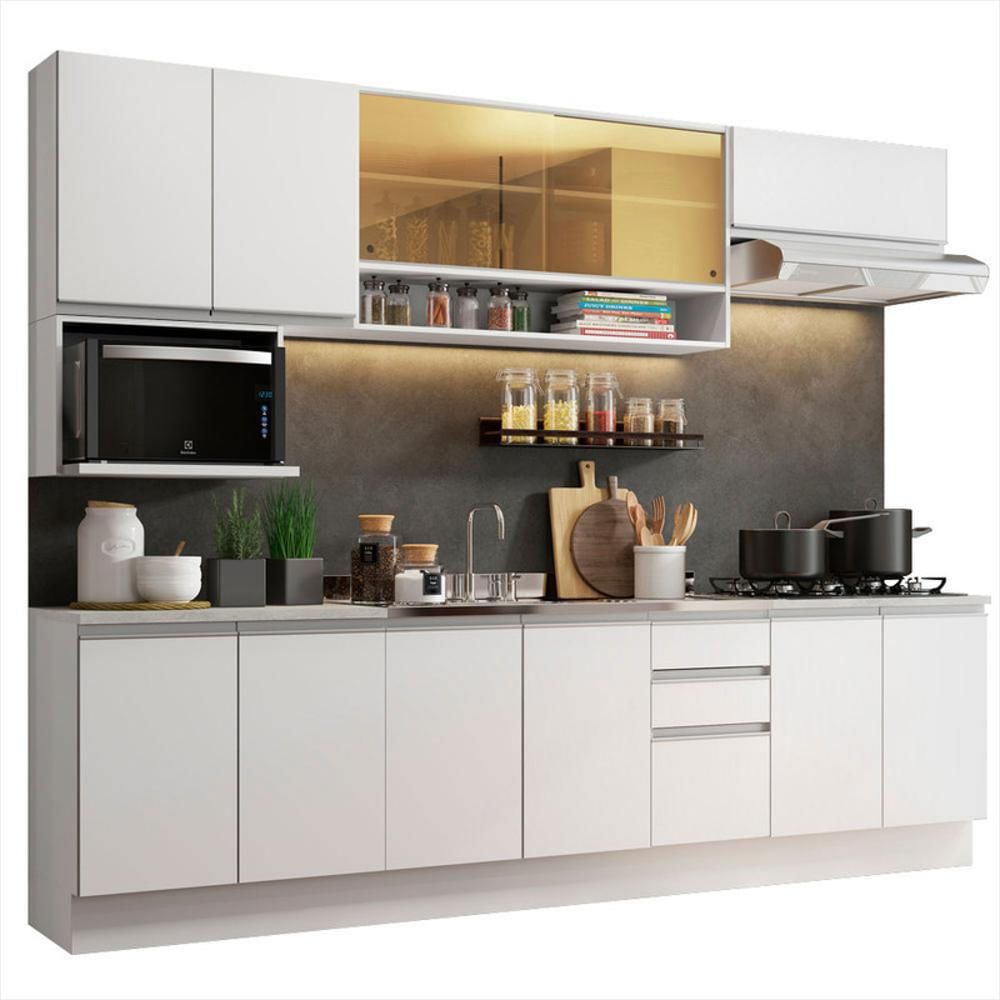 Cocina Integral Genova 2.80M Blanco 04