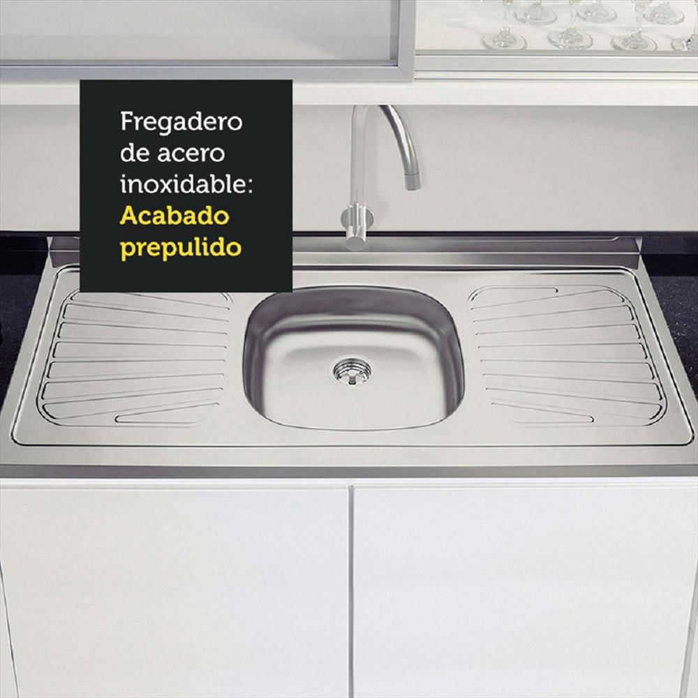 exito.com | Mesón De Acero Inoxidable 150 Cm X 52 Cm
