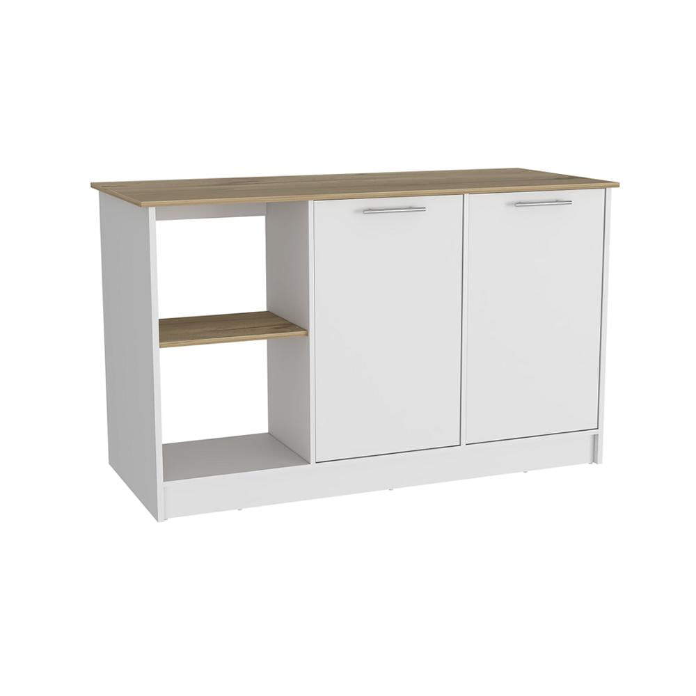 Isla De Cocina Fabricado En Mdf Con Amplios Entrepaños img #2