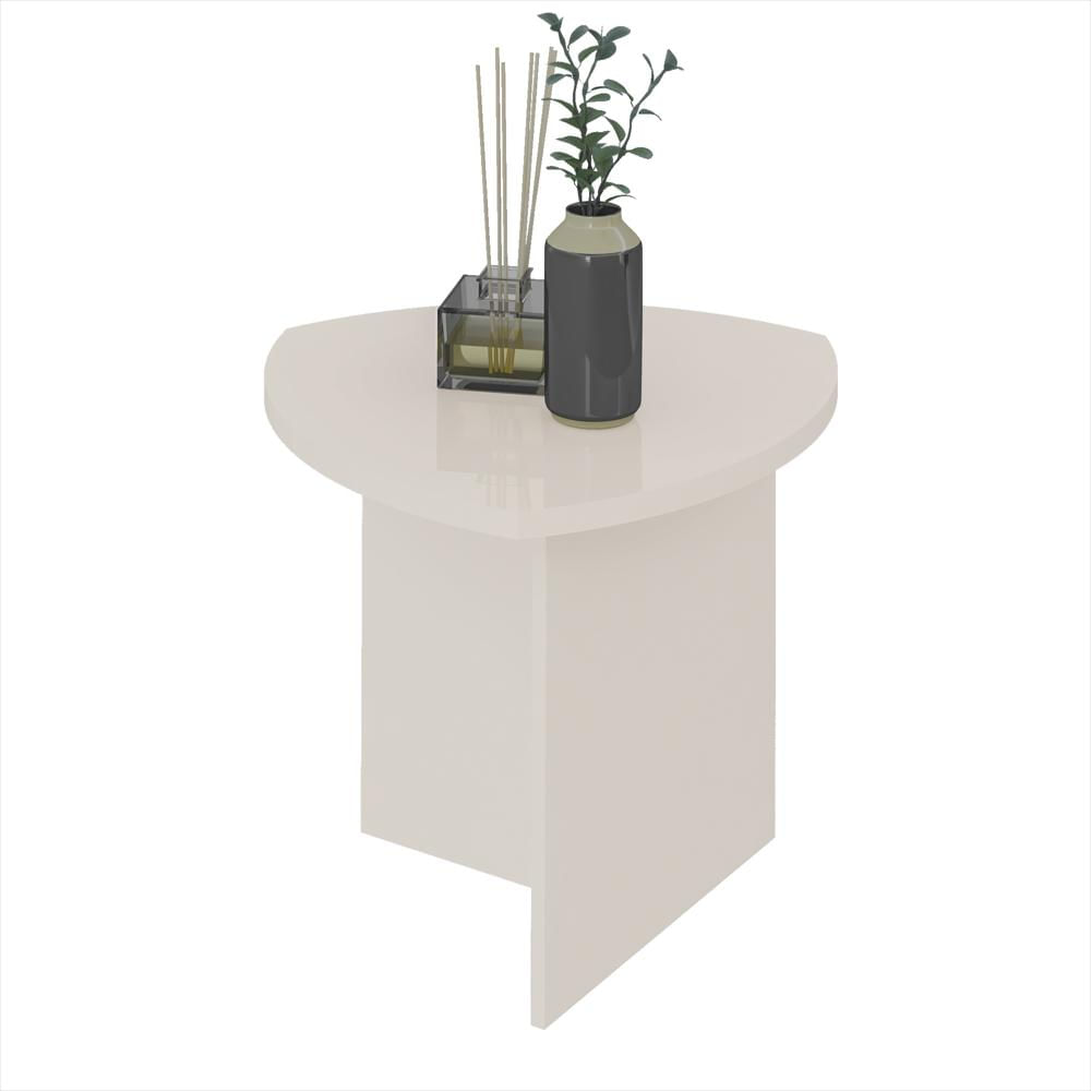 Mesa Auxiliar O De Apoyo En Mdp 50Cm Blanco img #2