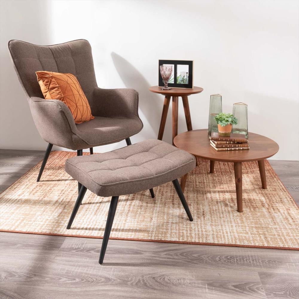 Mesa De Centro Ovalada Grace Café img #1