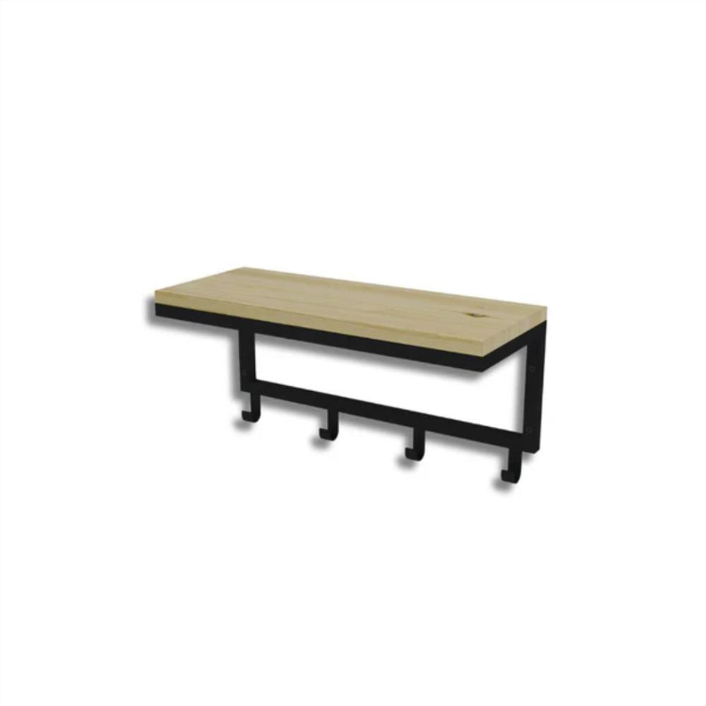 Repisa Con Perchero De Pared