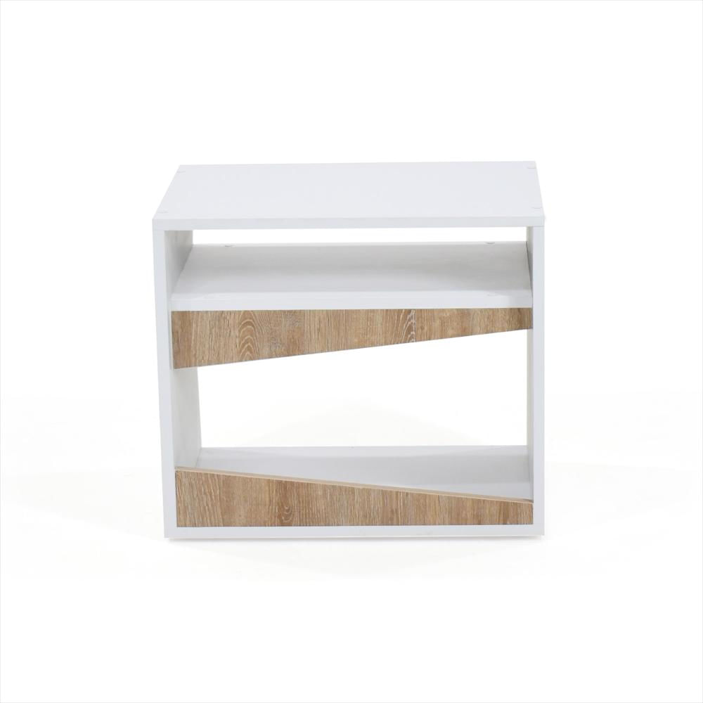 Mesa De Noche Agatha Blanco Duna img #1