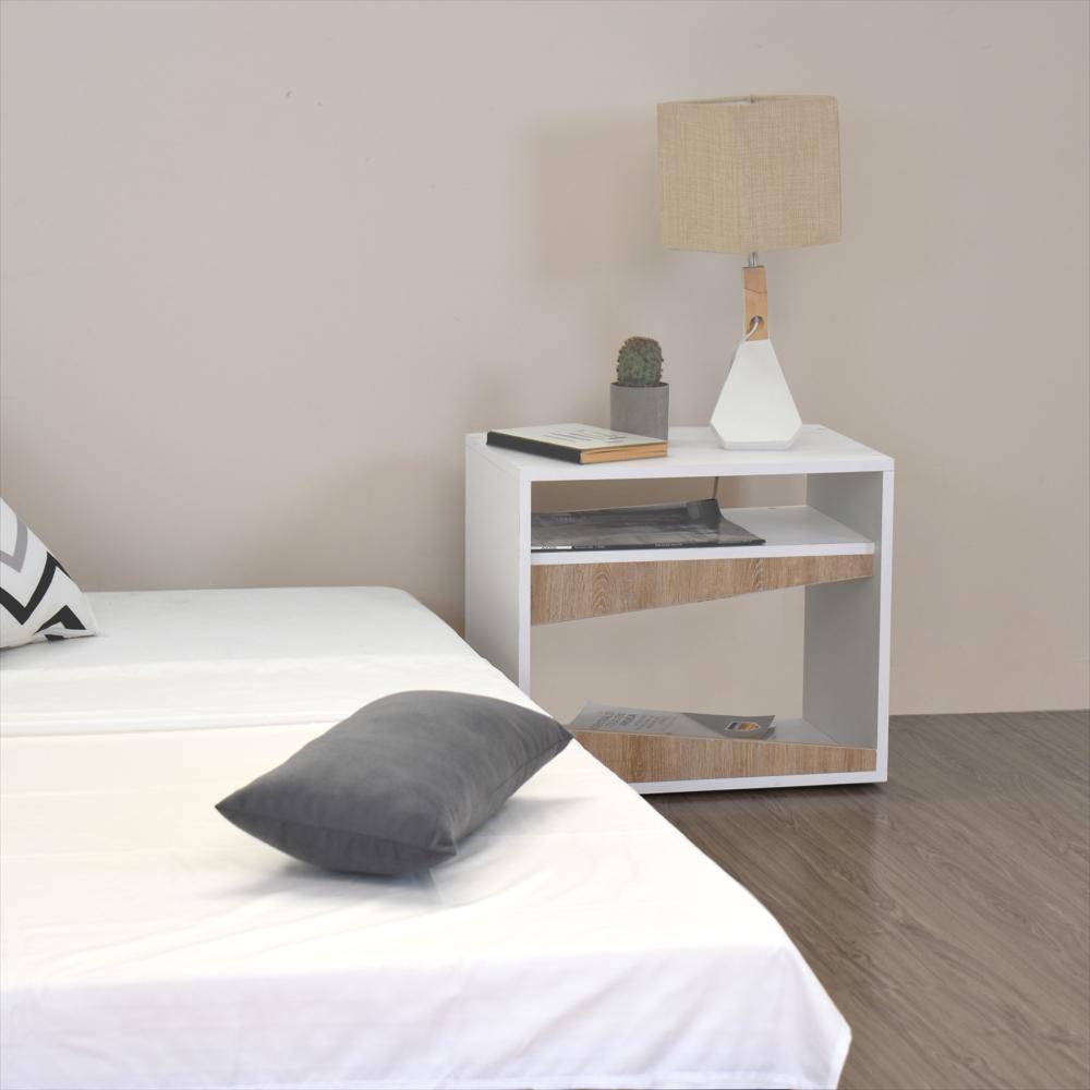 Mesa De Noche Agatha Blanco Duna img #3