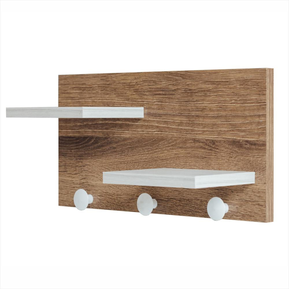 Repisa Muebles Interior Mak Núcleos Amaretto Boreal 40 X 16 X 20 Cm