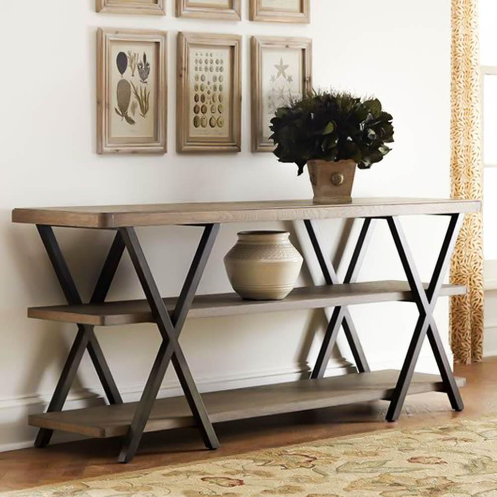 Mesa Recibidor Juana 160X40cm Roble Macizo