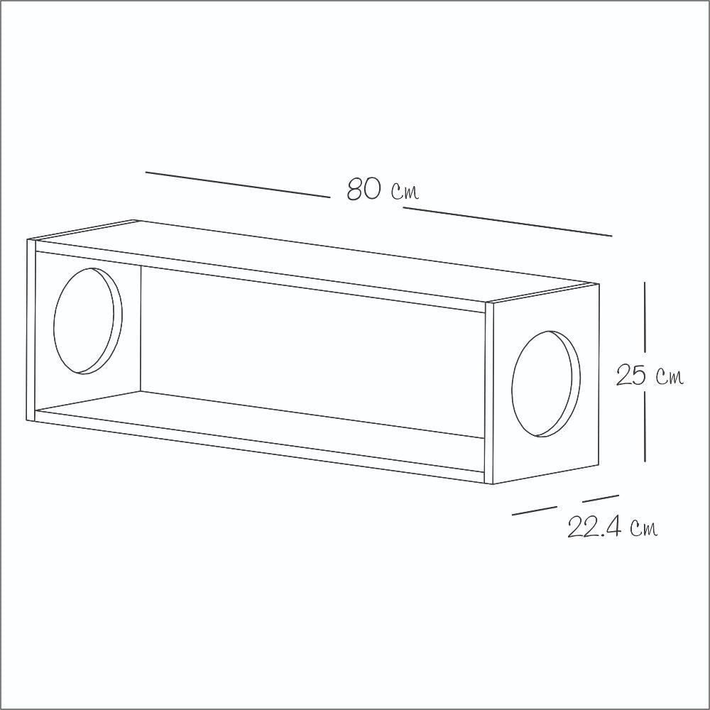 Repisa Alaska Pino 83 Cm Para Gatos img #3