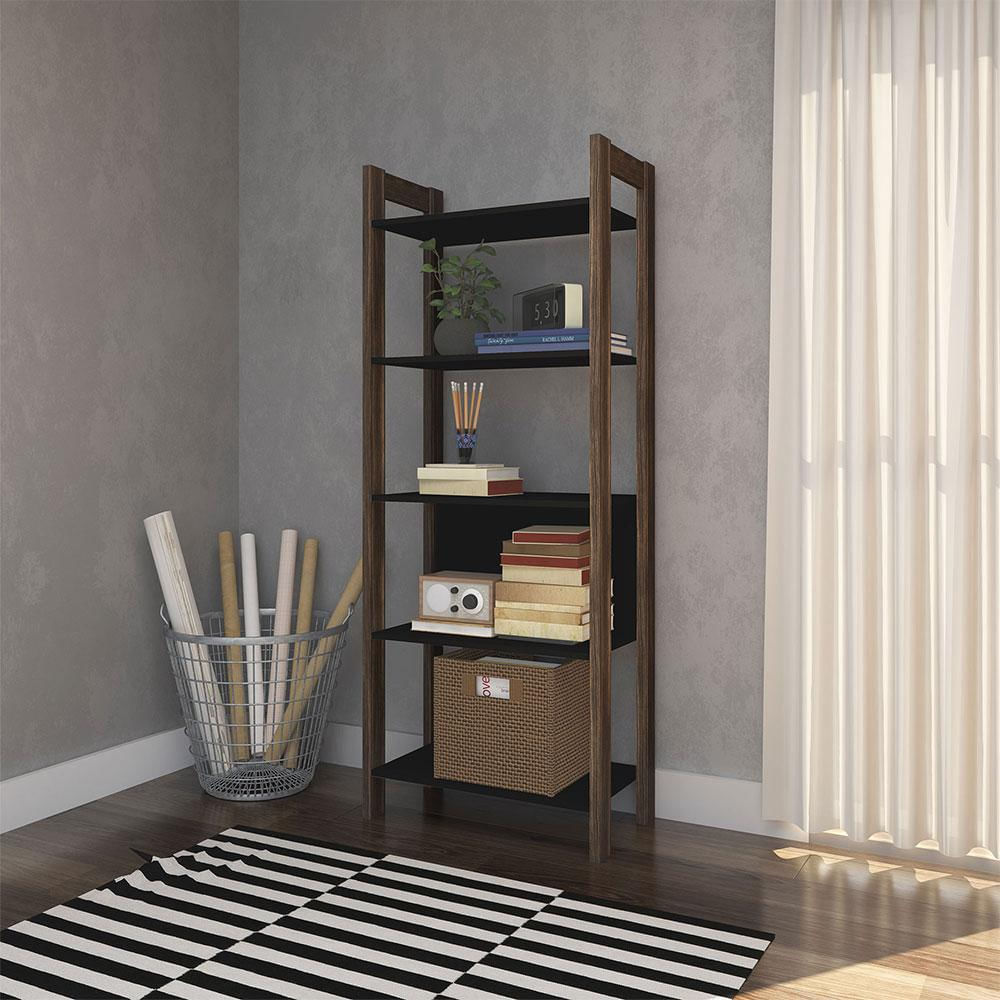 Estanteria Florida Negro Nogal img #1