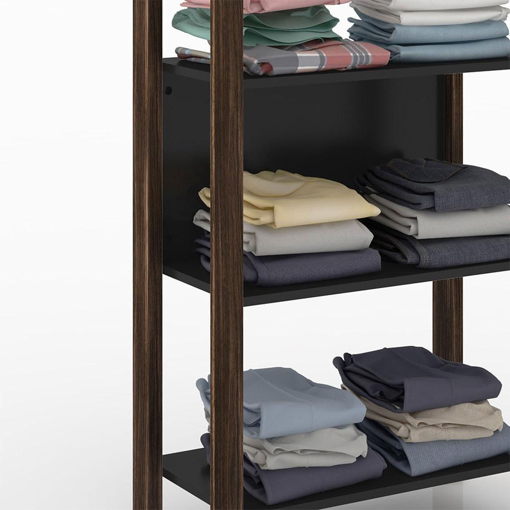 Estanteria Florida Negro Nogal img #4