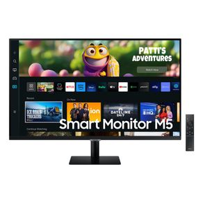 Monitor SAMSUNG Smart 32 pulgadas VA LS32DM500ENXGO Control remoto NEGRO