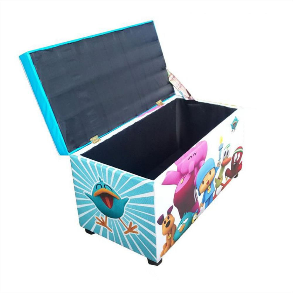 Puff Baul Pocoyo 70X40x40 Muebles Pf img #2