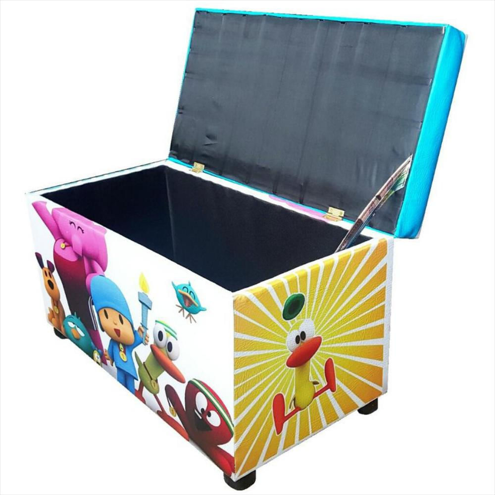 Puff Baul Pocoyo 70X40x40 Muebles Pf img #3