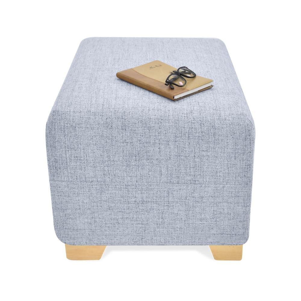 Puff Venecia En Tela Acero img #3