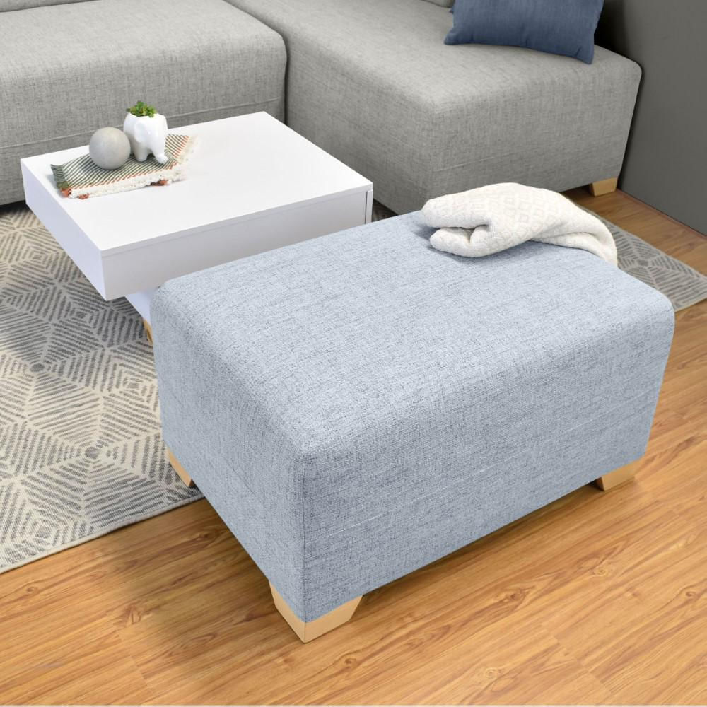 Puff Venecia En Tela Acero img #5