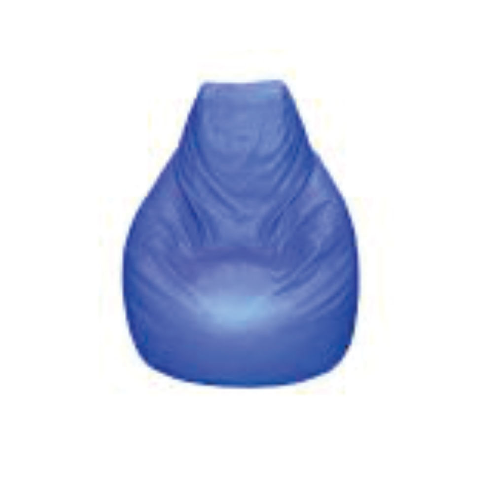 exito.com | Puff Pera Dormipuff Azul Ecocuero