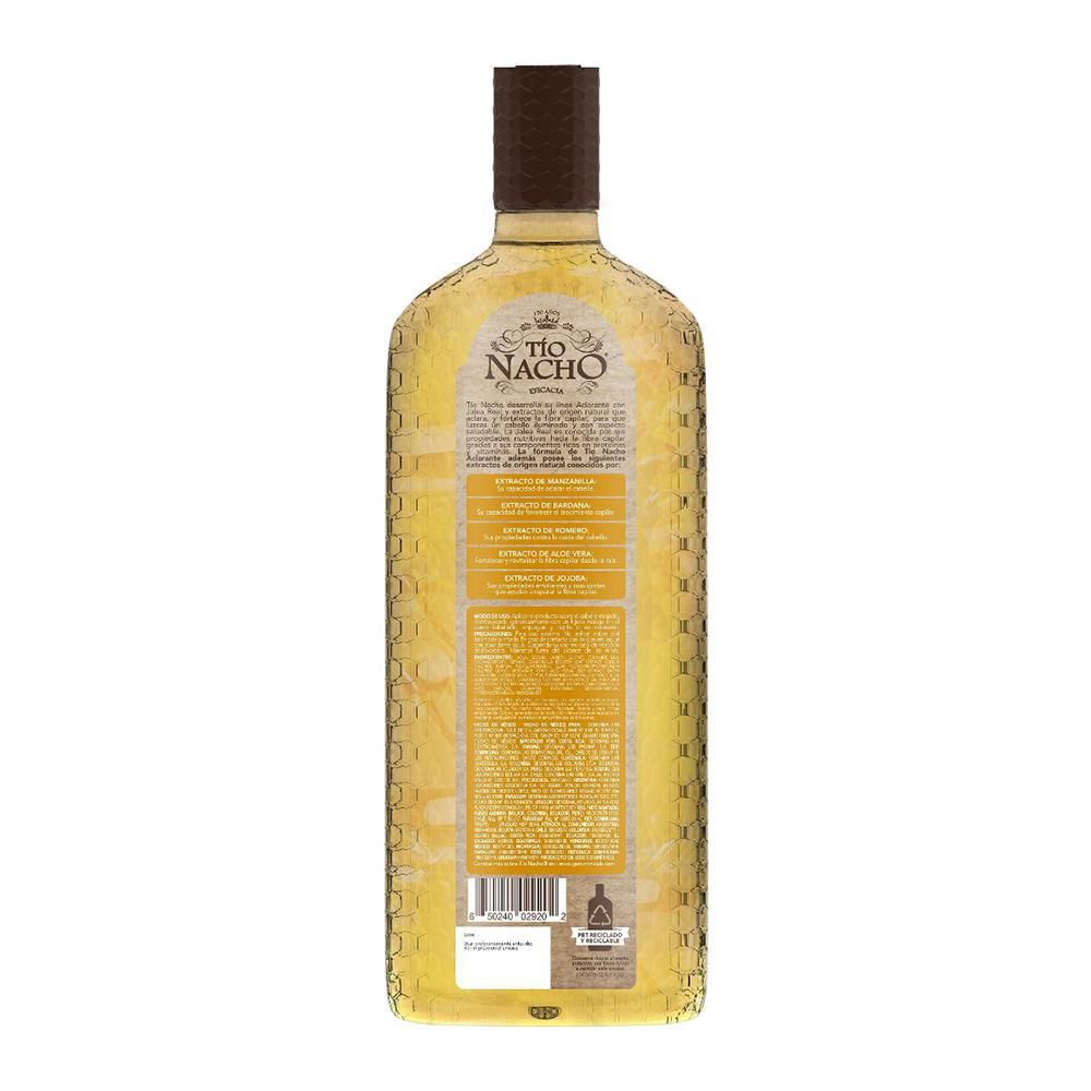 Shampoo TIO NACHO aclarante manzanilla (1000  ml) img #2