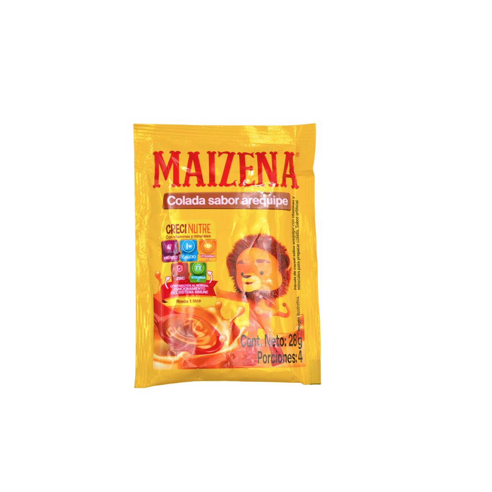 Colada MAIZENA sabor arequipe (28  gr)