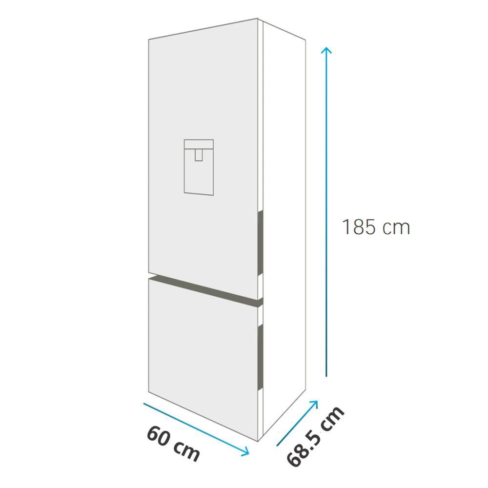 Nevera MABE No Frost  394 Litros Netos RMP421FGCC RMP421FGCC Black Steel img #6