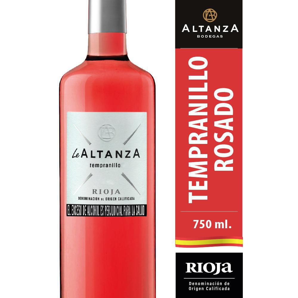 Vino rosado ALTANZA joven Tempranillo (750  ml) img #2