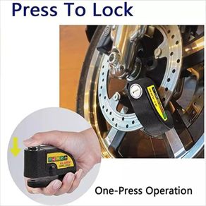 Candado Original Sky Freno De Disco Con Alarma Para Moto