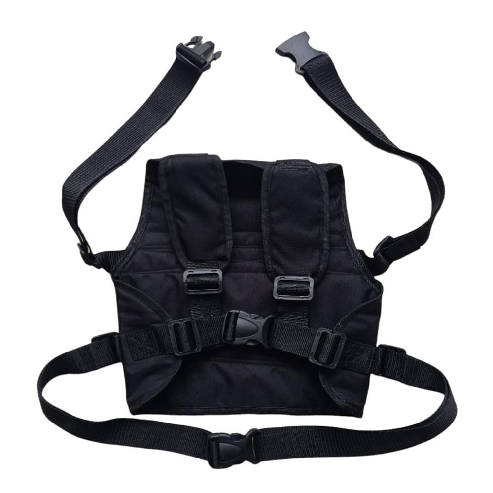 Chaleco Arnes Cinturon Negro Baby Doble Correa De Seguridad Al Conductor Para Ninos En Moto Bicicleta Electrica Y Simila img #2