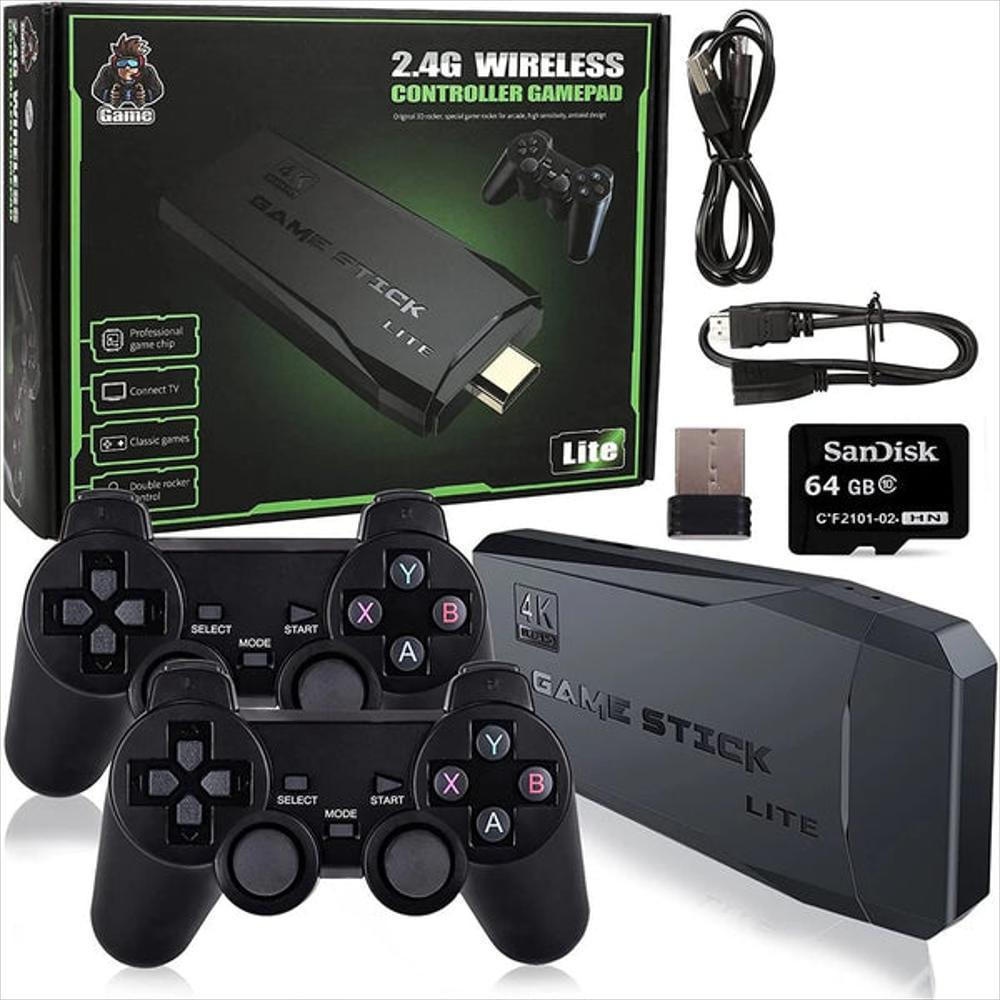 Consola Juegos Inalámbrica Game Stick Lite 2.4G 64Gb