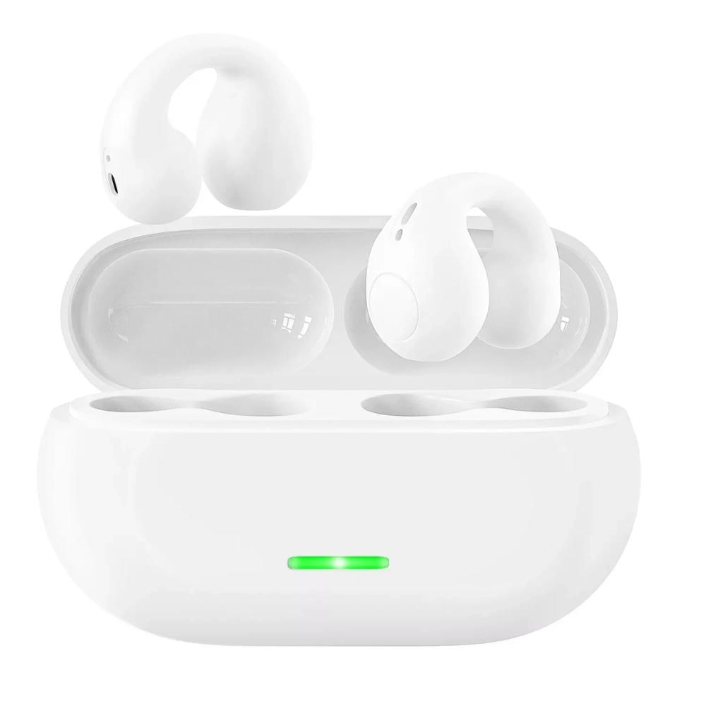 Audífonos Inalámbricos Bluetooth 5.3 Conducción Osea Blanco