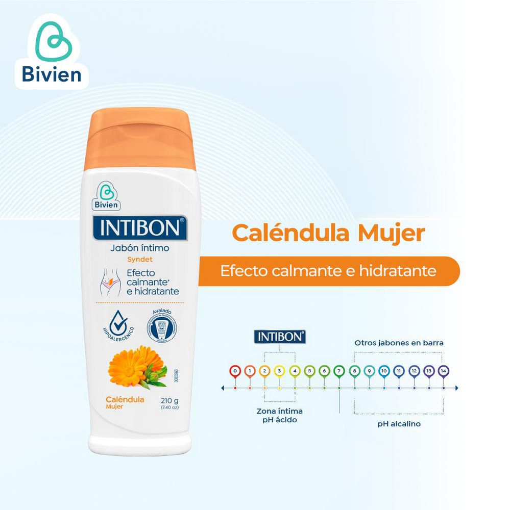 Jabón íntimo INTIBON caléndula (420  gr) img #3