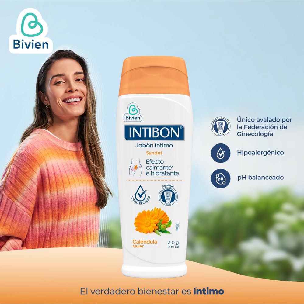 Jabón íntimo INTIBON caléndula (420  gr) img #4