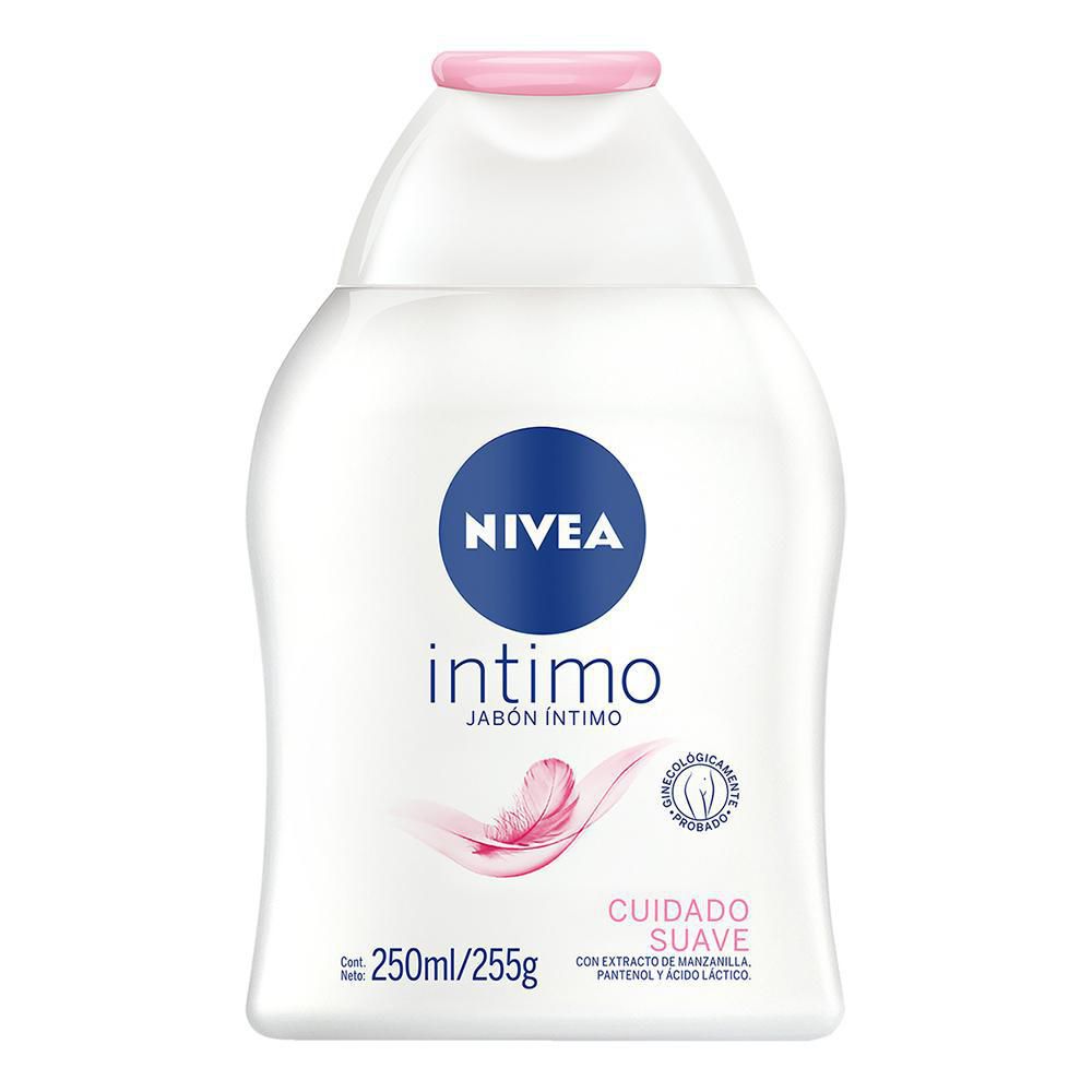 Jabón íntimo NIVEA cuidado suave (250  ml)