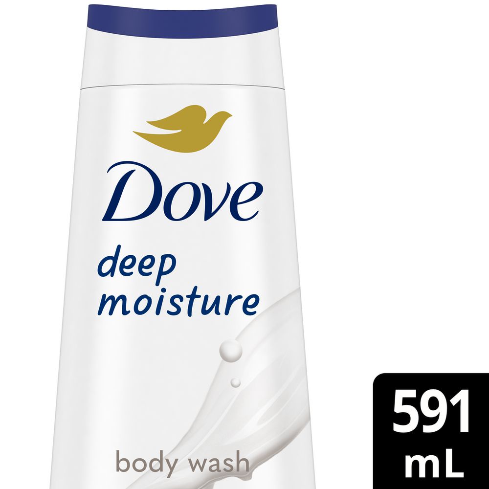 Jabón líquido DOVE deep moisture corporal (591  ml)