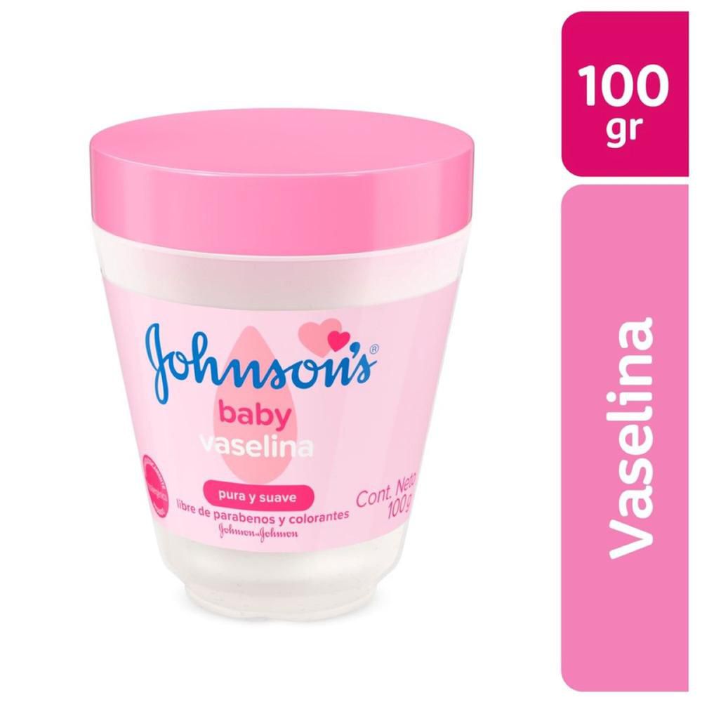 Vaselina JOHNSON S baby, pura y suave (100  gr)