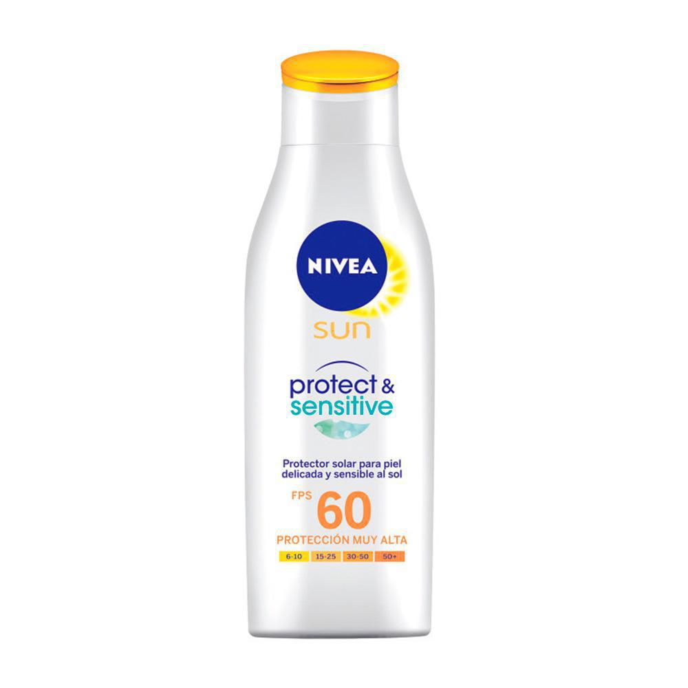 Protector solar NIVEA protect sensitive FPS 60 (125  ml)