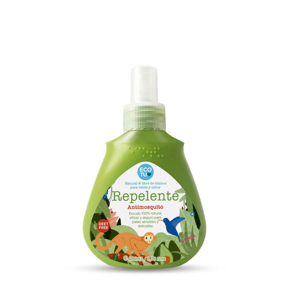 Repelente ECOTÚ para bebés y niños (200  ml)