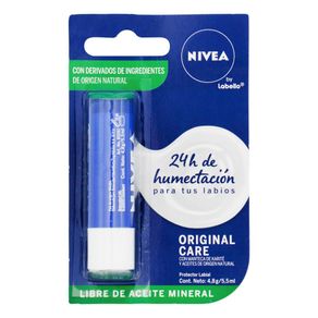 Protector labial NIVEA original essencial care  (4.8  gr)