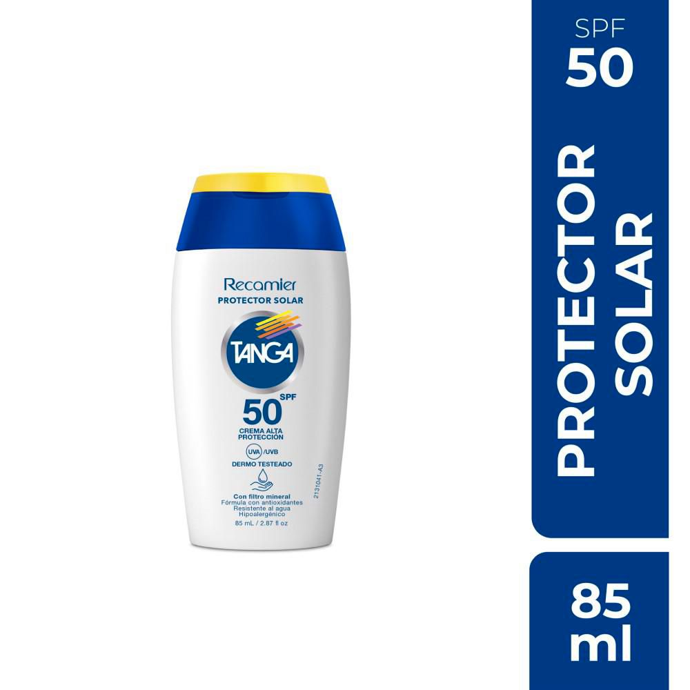 Protector solar TANGA crema FPS 50 (85  ml) img #1