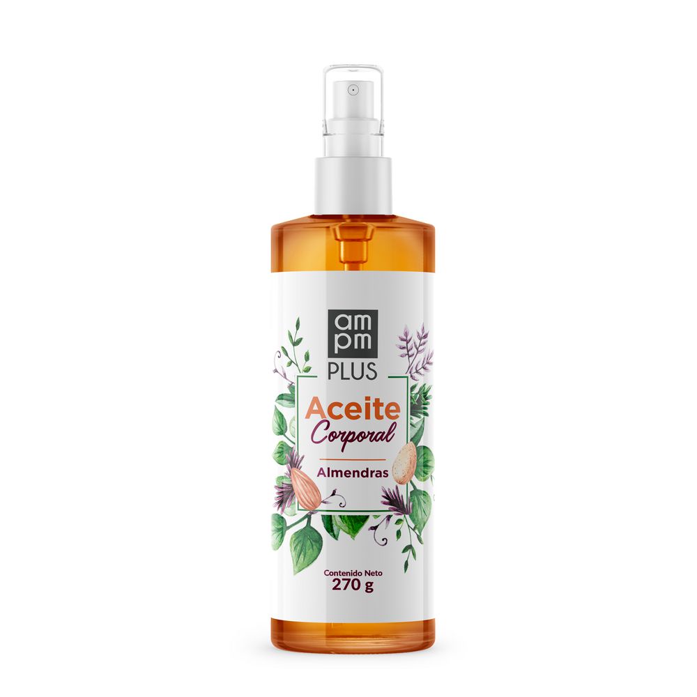 Aceite corporal AMPM PLUS corporal almendras (270  ml)