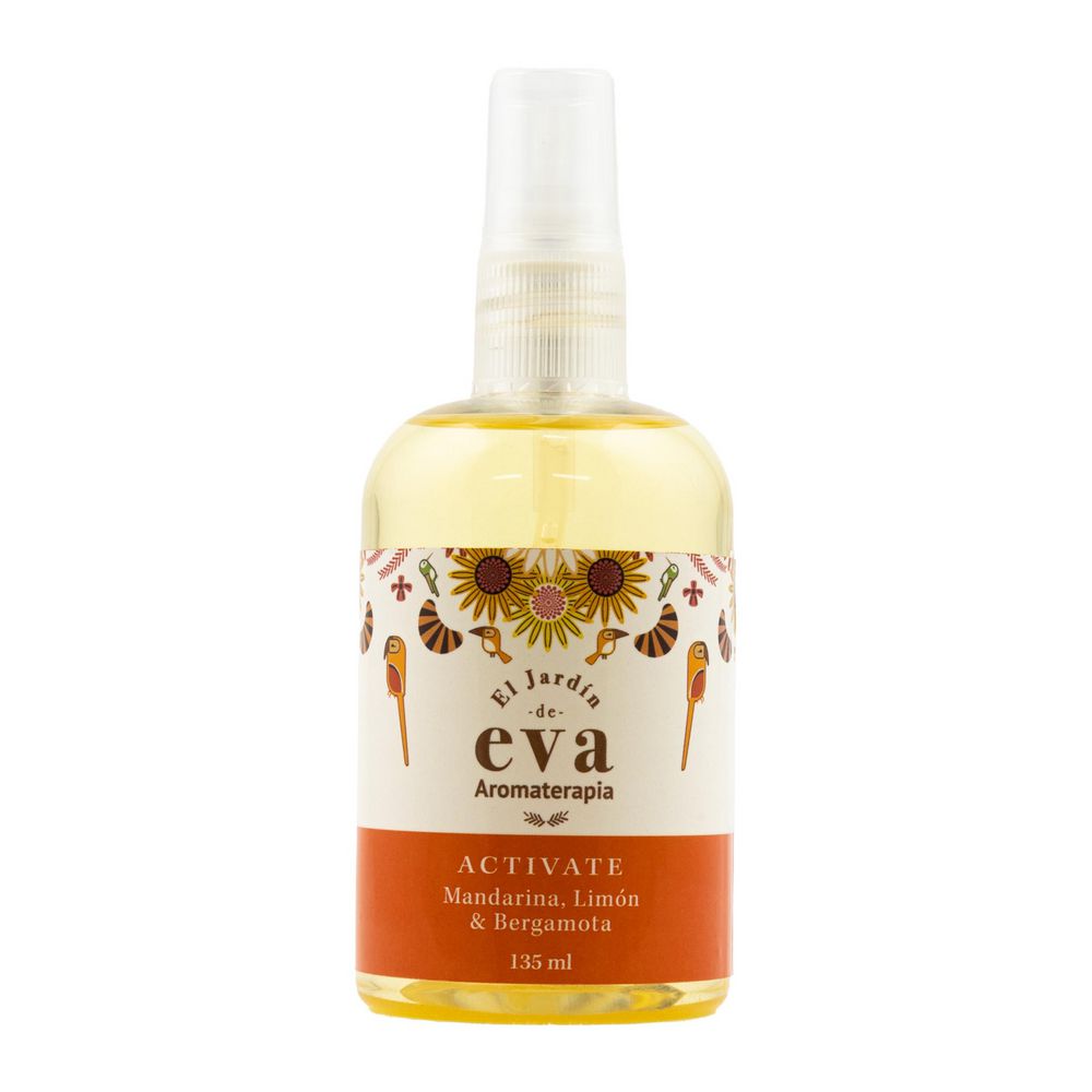 Splash EL JARDIN DE EVA actívate, mandarina, limón (135  ml)
