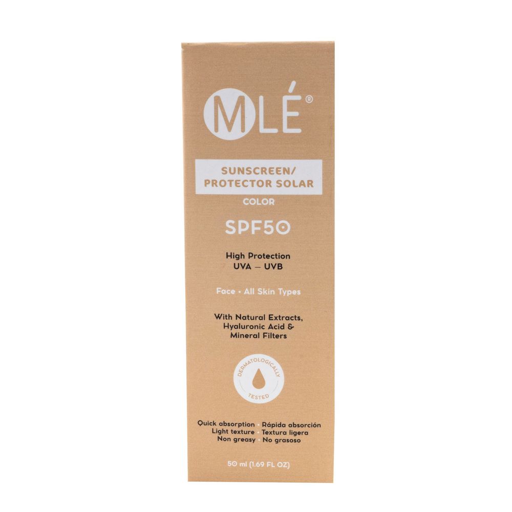 Protector solar MLÉ color FPS 50 (50  ml)
