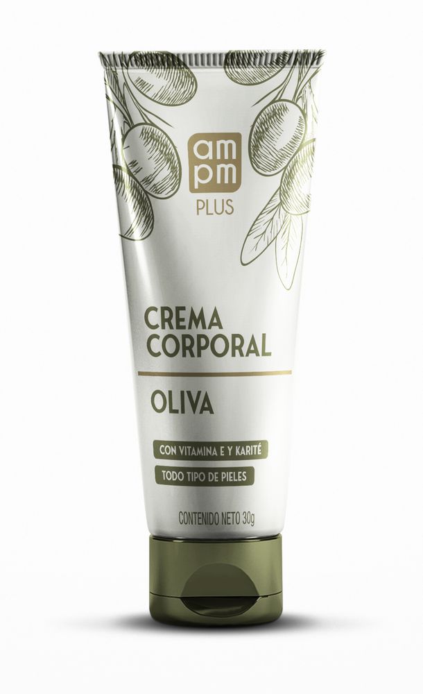 Crema corporal AMPM PLUS con vitamina E y karité (30  gr)