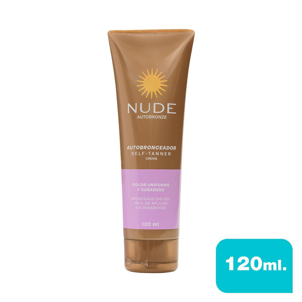 Autobronceador NUDE en crema (120  gr)