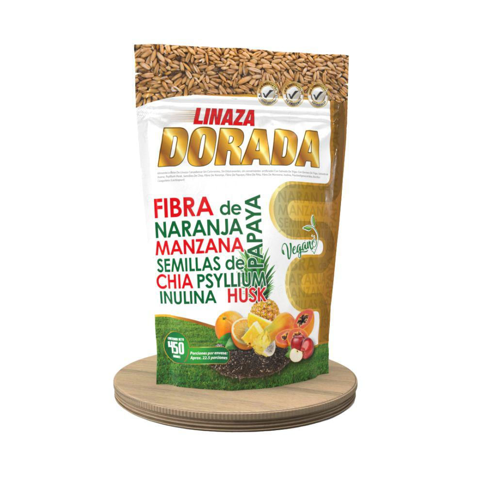 Linaza Dorada Con Fibra Pura