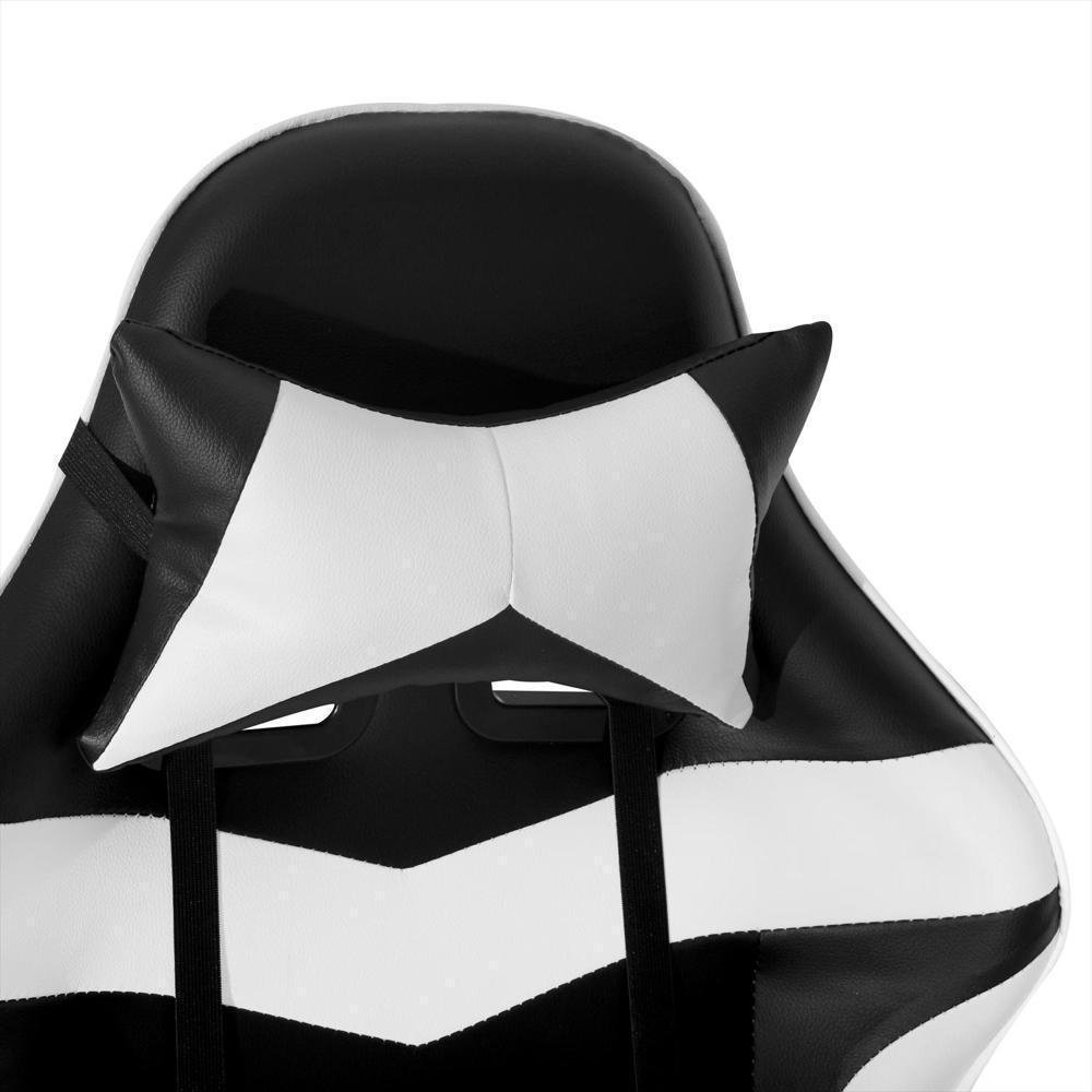 Silla Gamer Pro Ergonomica Reclinable Oficina Escritorio Blanco img #3
