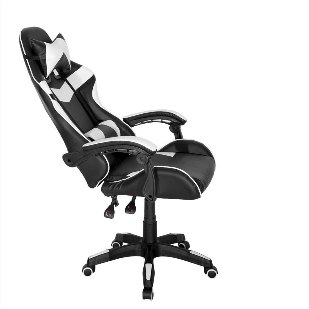 Silla Gamer Pro Ergonomica Reclinable Oficina Escritorio Blanco img #5