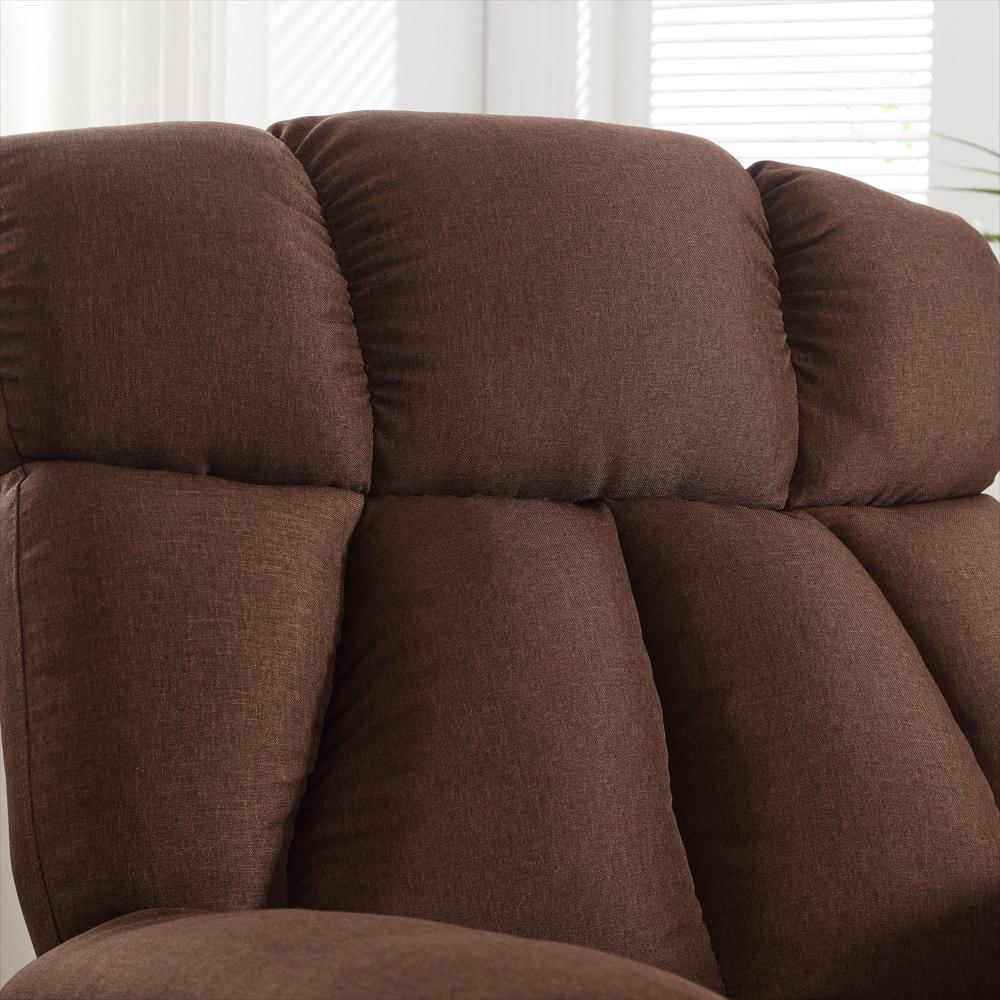 Silla Reclinable Jonpony Con Masaje Y Vibración Cafe img #2