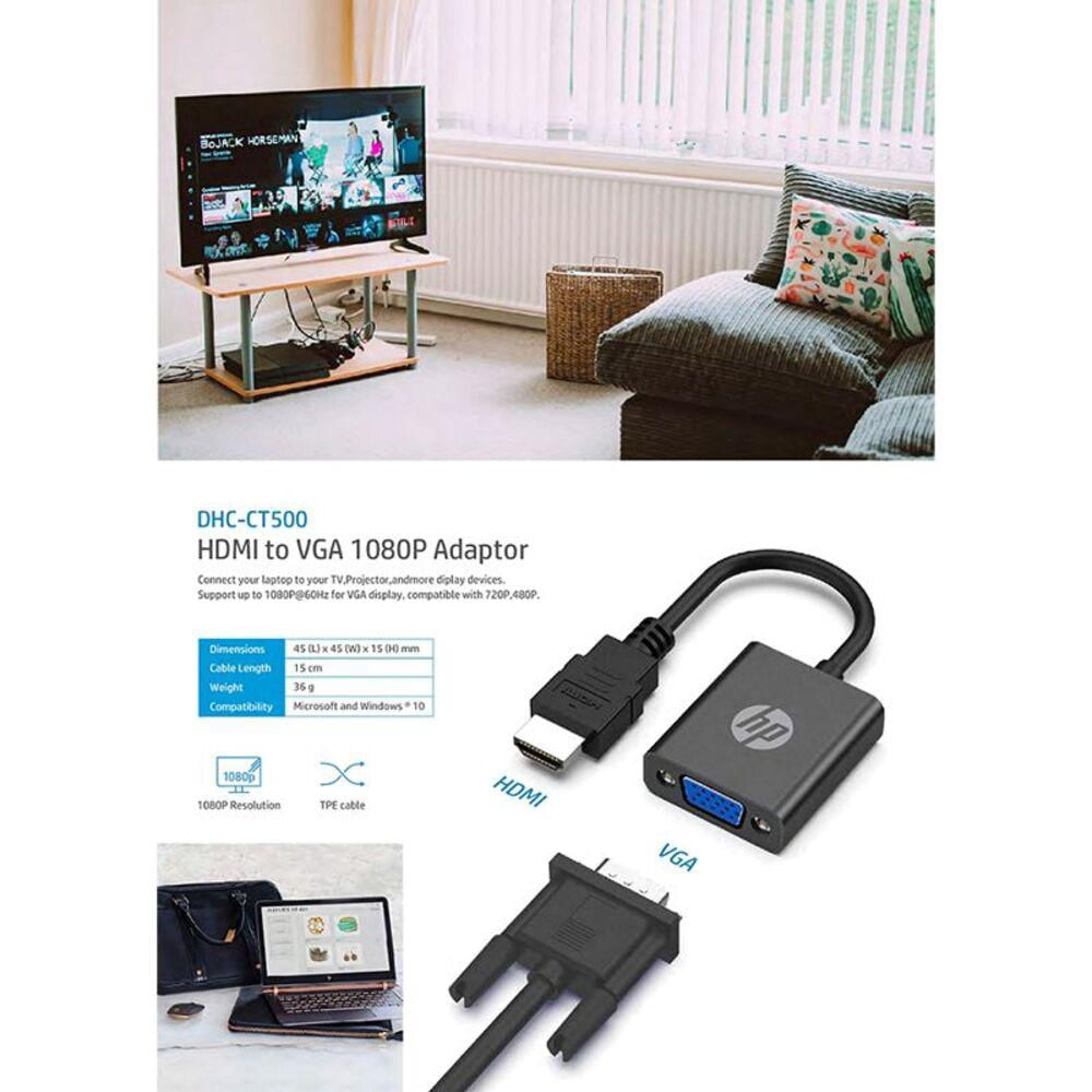 Adaptador Vga A Hdmi Full Hd De Alta Definicion Hp Dhc Ct500 img #3