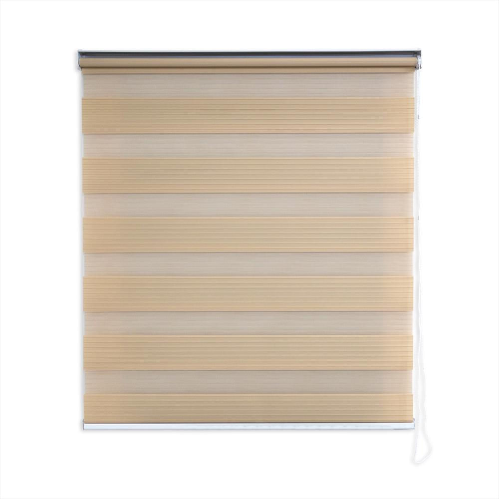 Cortina Enrrollable Sheer Echo Beige 160 X 160 Cm